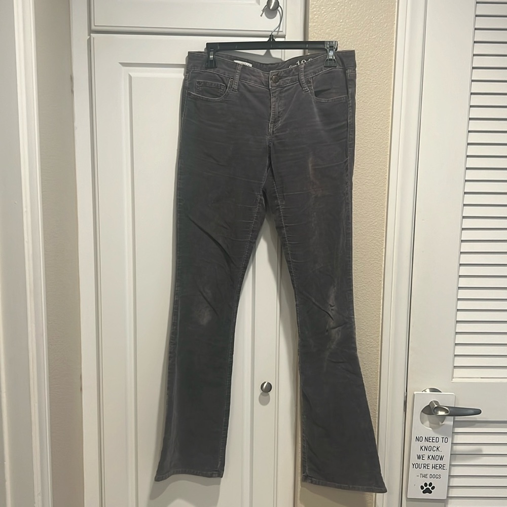 Soft Gray Bootcut Cords
